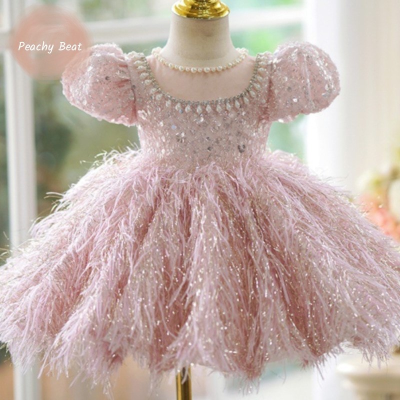 Musical Instrument For Babies - Fashion Baby Girl Princess Sequins Feather
