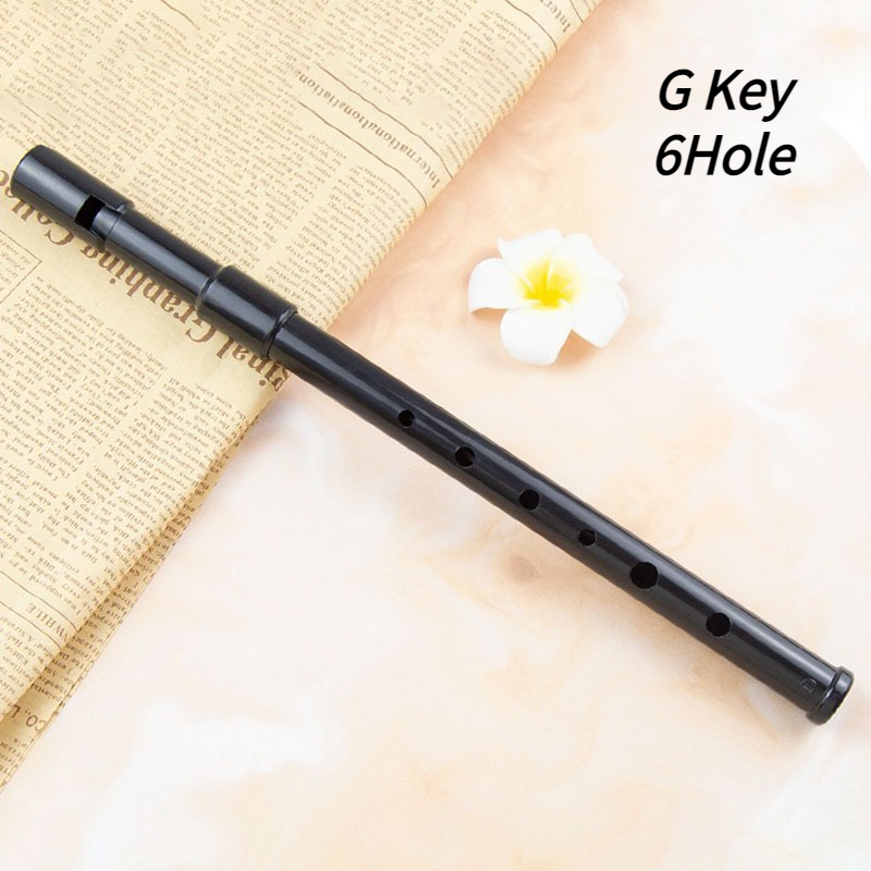 Tin Whistle Flute - 6 Hole Resin Tin Whistle D