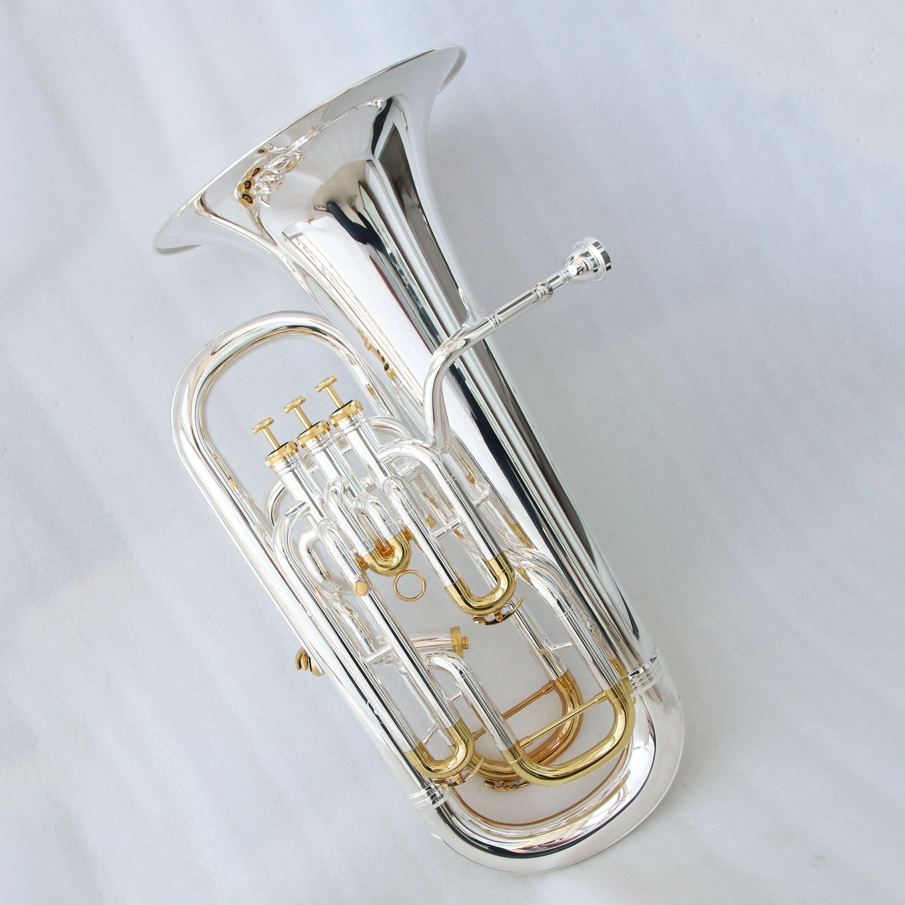 Musical Instrument Euphonium - Musical Instruments Yellow Brass Euphonium 3+1