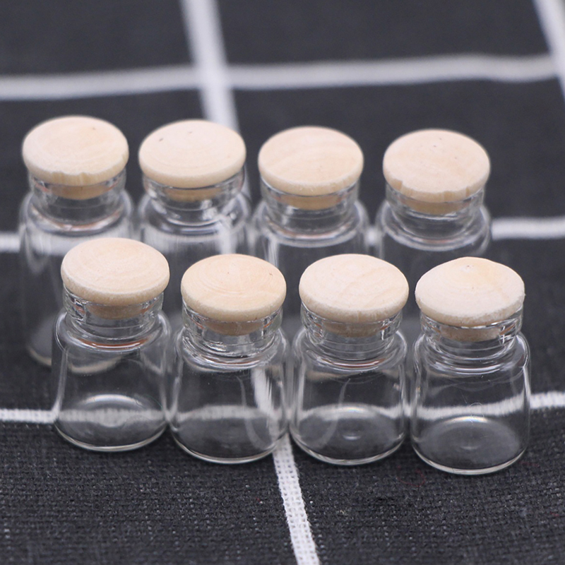 Musical Instrument Glass - 4Pcs/set Mini Glass Candy Bottle Dollhouse