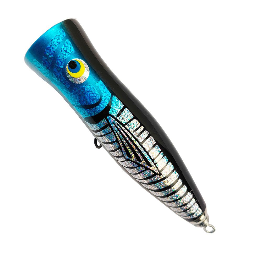 Rain Stick Percussion - Gamma Carpenter Wood Floating Popper Stickbait