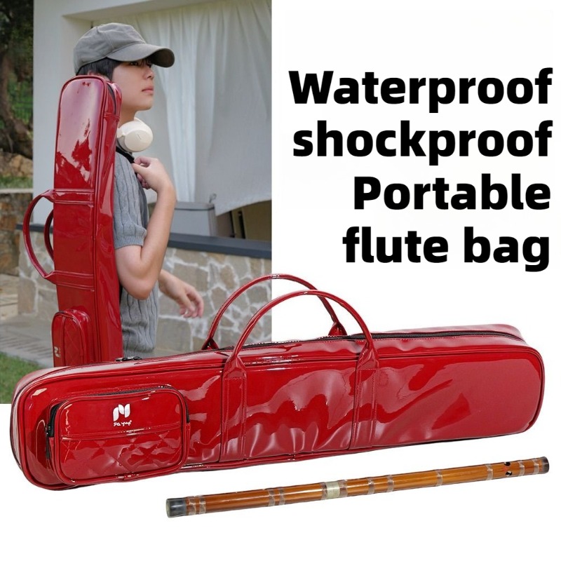 Musical Instrument Bag - Lacquer Skin Bamboo Flute Bag Waterproof