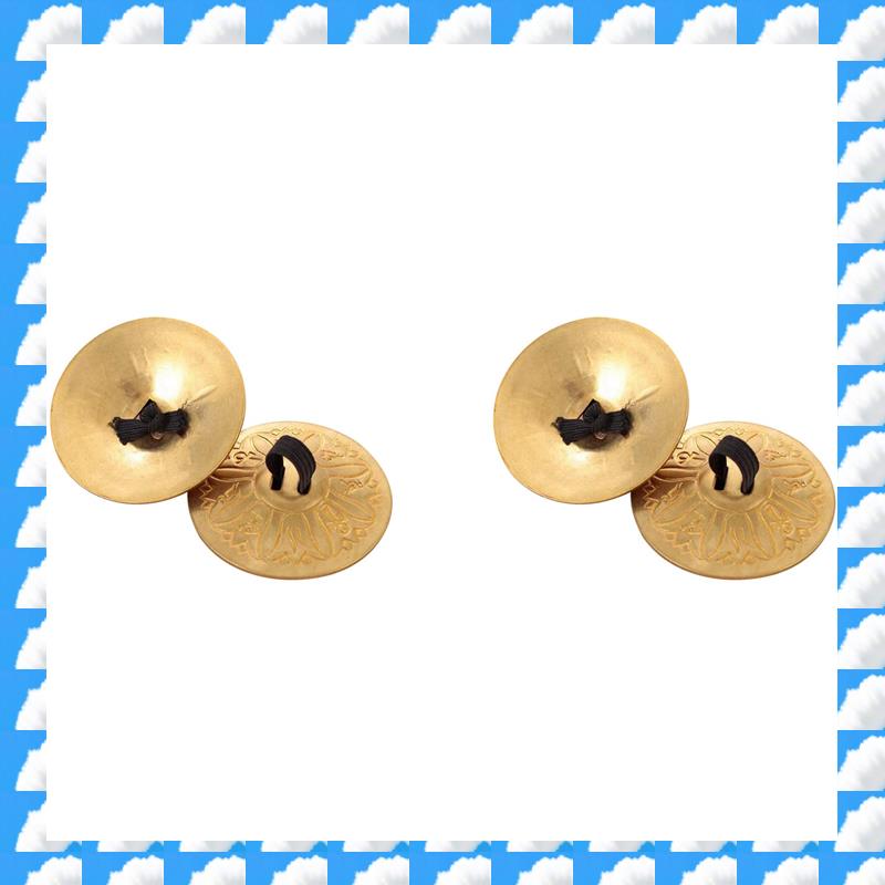 Musical Instrument Zills - ONGE 4X Finger Cymbals, Hand Cymbal