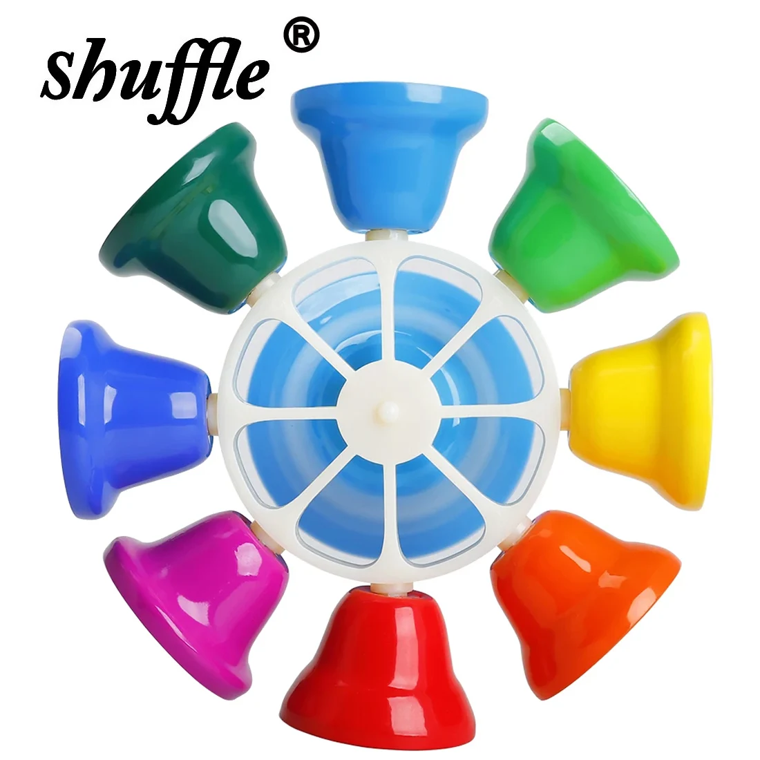 Musical Instrument For Babies - Orff 8-Note Hand Bell Rotating Clock