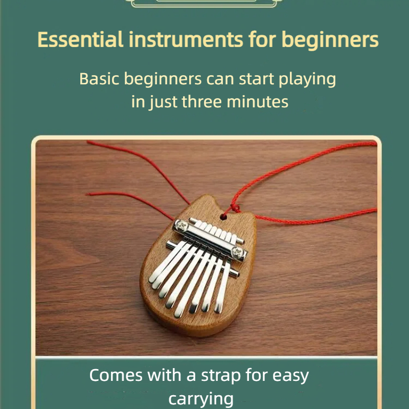 1pc Portable Beginner Thumb Pi - Musical Instrument For Beginners recension och pris