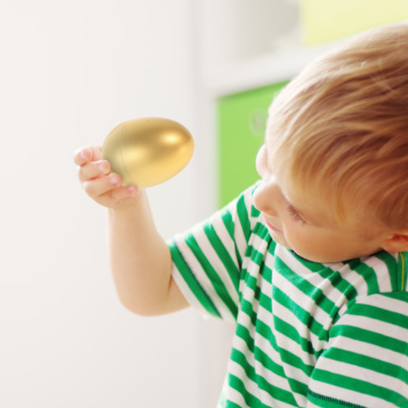 2Pcs Baby Sand Eggs Egg Shaker - Musical Instrument For Babies recension och pris