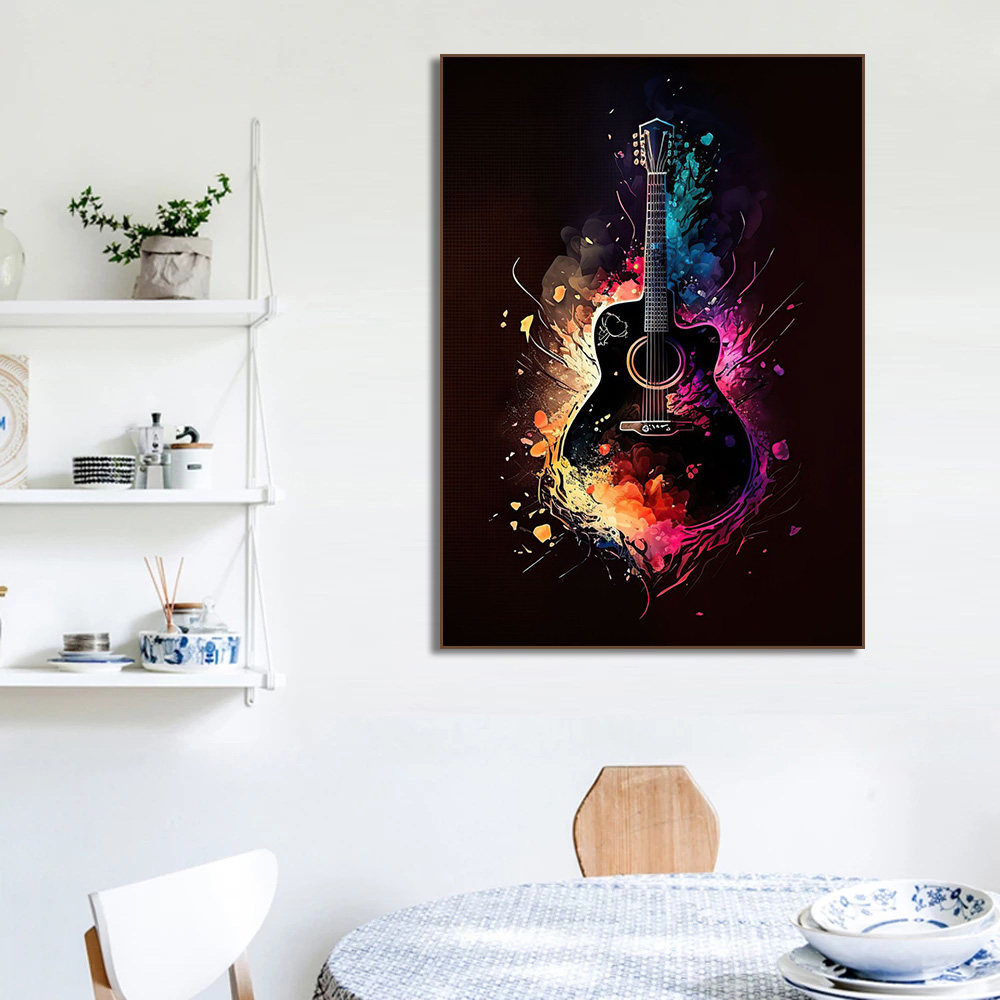 Music Instrument Guitar Waterc - Picture Of Musical Instrument recension och pris