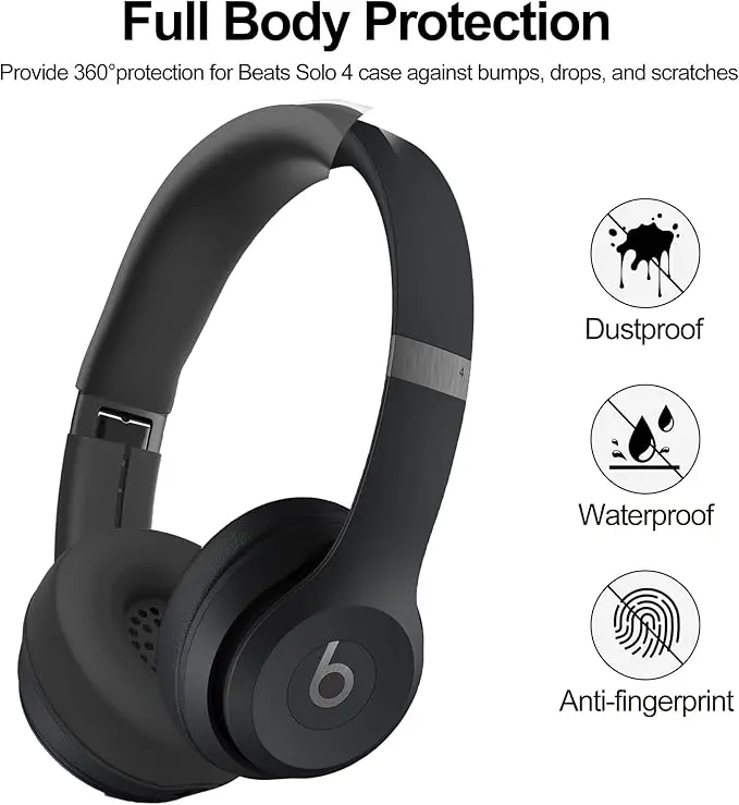 【3 in 1】 Solo 3/4 Silicone Cas - Beats Headphone Solo 4 recension och pris
