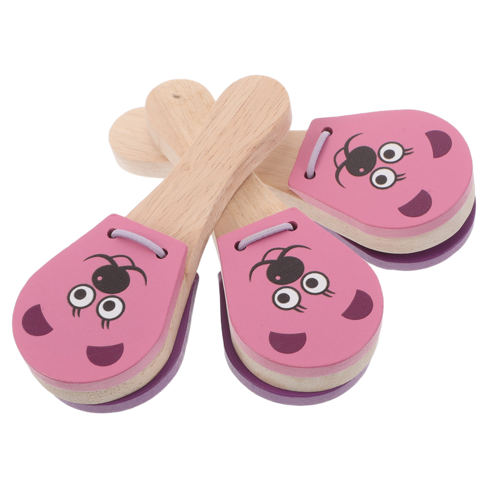 3Pcs Wooden Baby Musical Casta - Musical Instrument For Babies recension och pris