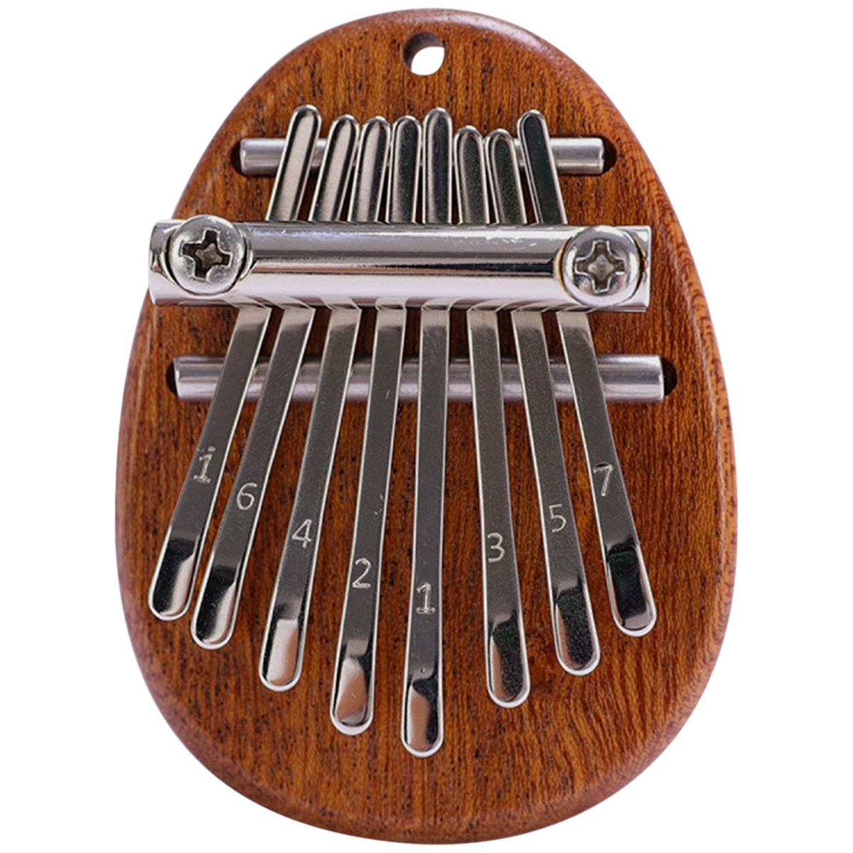 Wooden Kalimba 8 Keys Thumb Pi - Musical Instrument For Beginners recension och pris