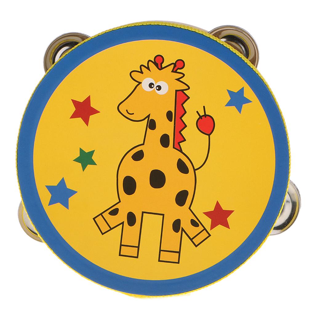 Wooden Tambourine Small Hand P - Musical Instrument Tambourine recension och pris