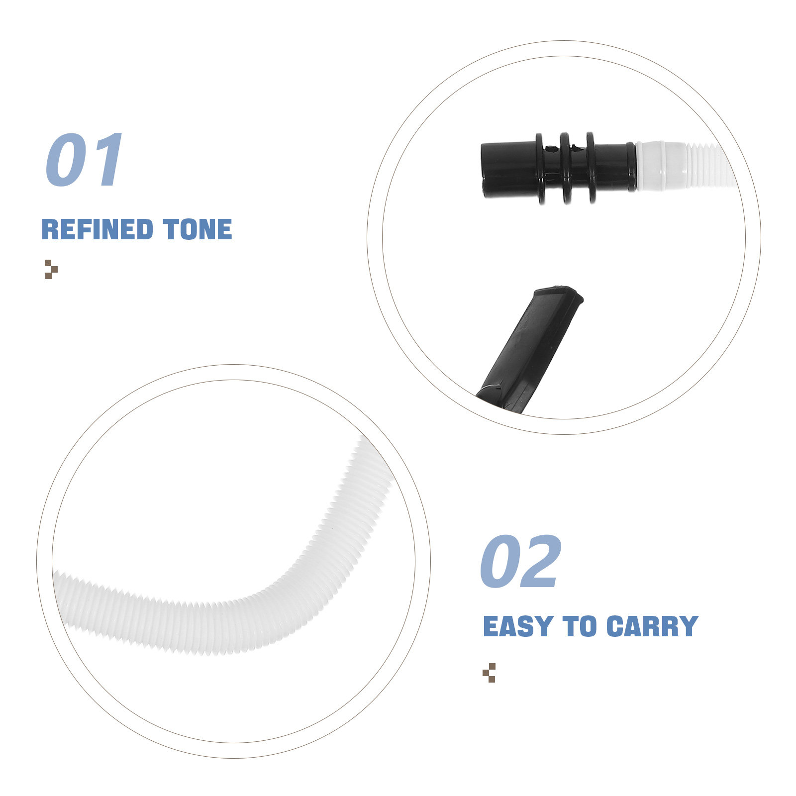 3Set Melodica Mouthpiece Tube  - Musical Instrument Youtube recension och pris