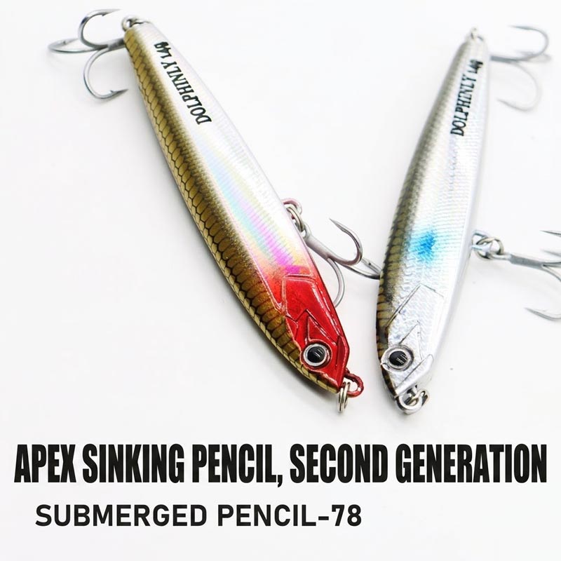 Long Cast Sinking Pencil Lures - Rain Stick Percussion recension och pris