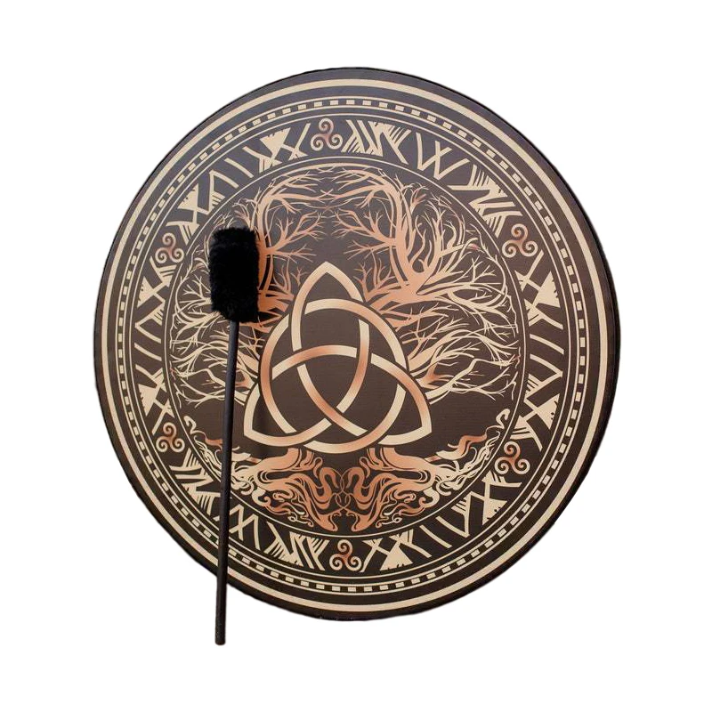25CM Shaman Celtic Drum Vintag - Musical Instrument Tambourine recension och pris