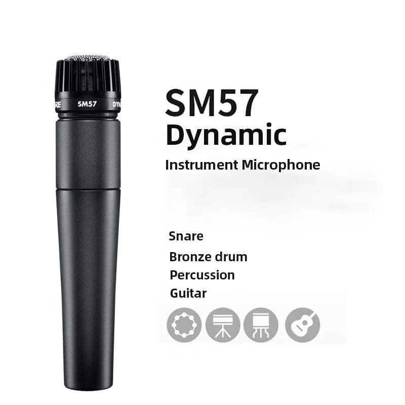Shure SM57 Instrument Micropho - Shure Mic Mv7 recension och pris