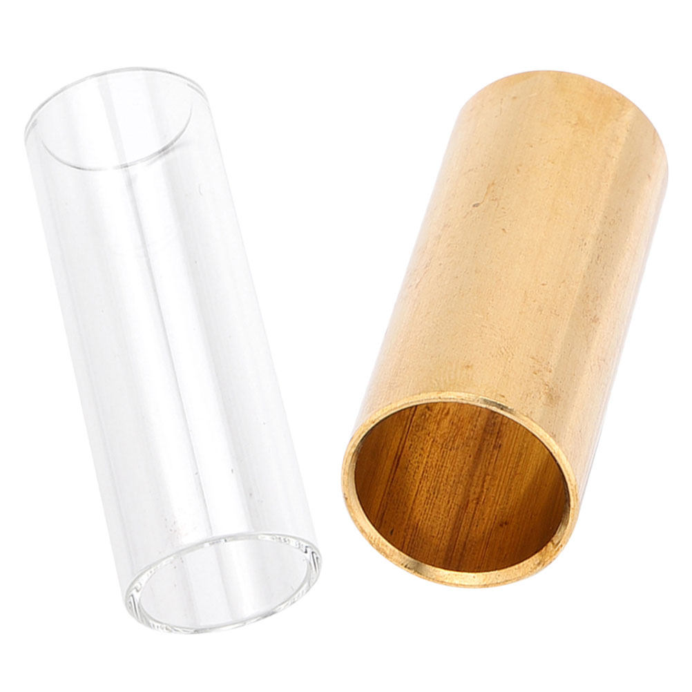 2Pcs Guitar Slide Glass Metal  - Musical Instrument Glass recension och pris