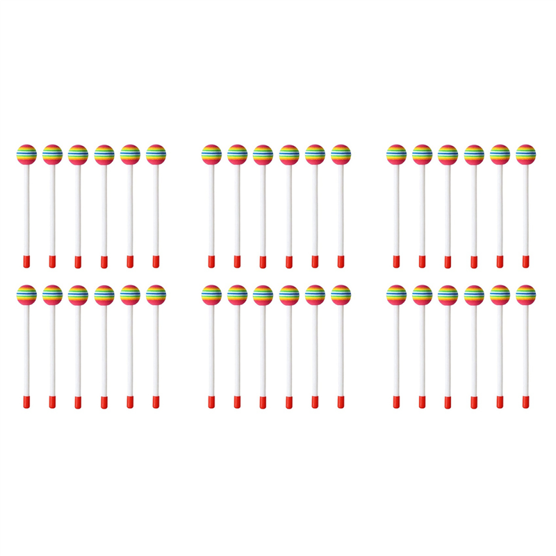 A06F-36 Pcs Lollipop Drum Mall - Musical Instrument Mallet recension och pris