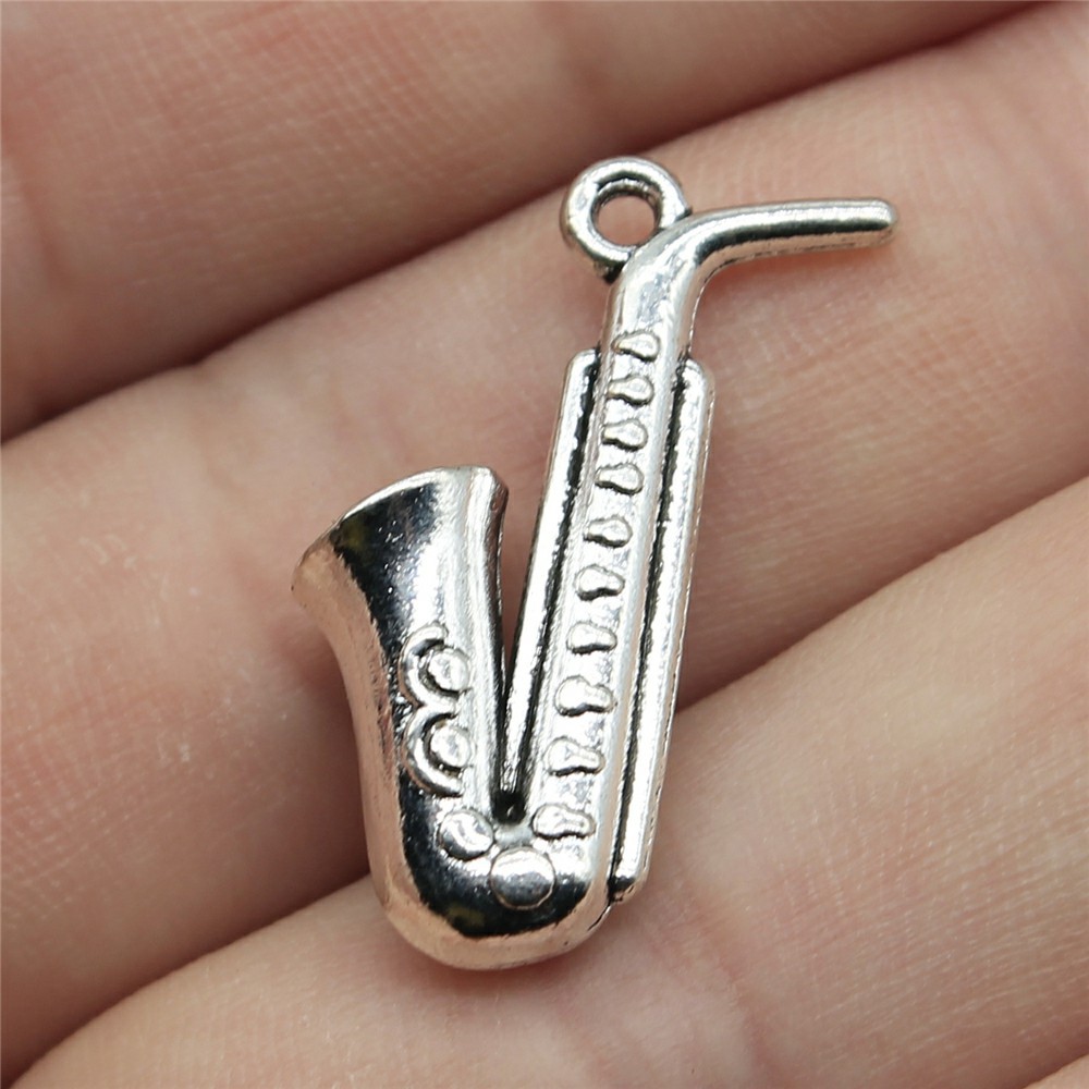 20pcs 26x21mm(1.02x0.83inch) A - Musical Instrument Jewelry recension och pris