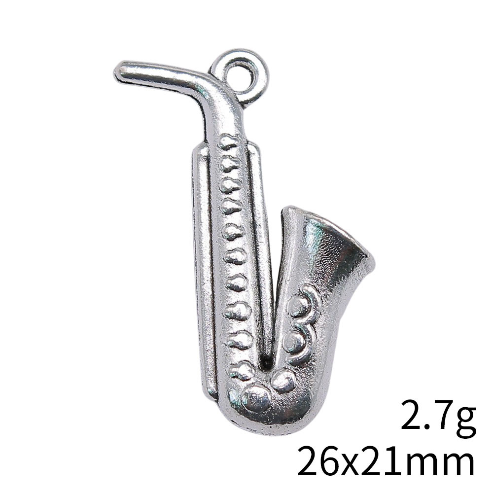 20pcs 26x21mm(1.02x0.83inch) A - Musical Instrument Jewelry recension och pris