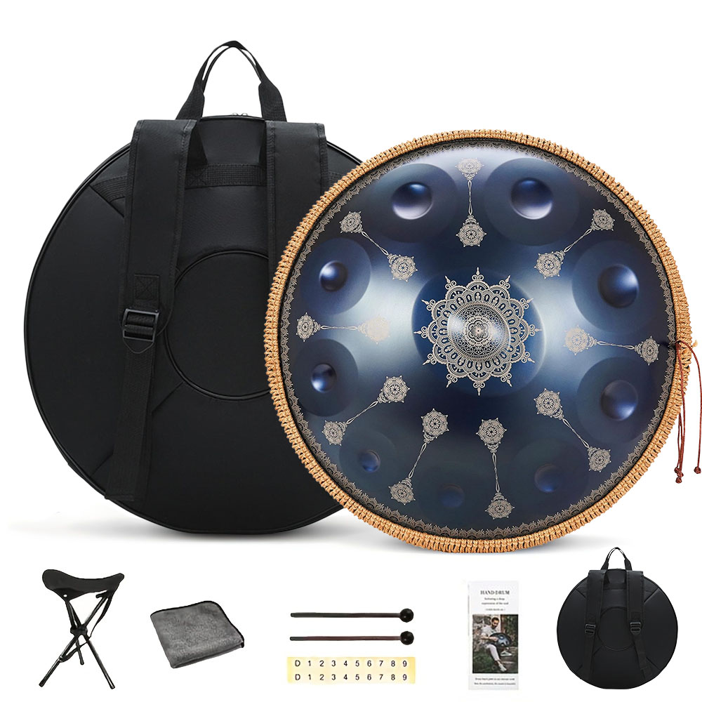 10 Notes Handpan Drum 22 Inch  - Musical Instrument For Beginners recension och pris