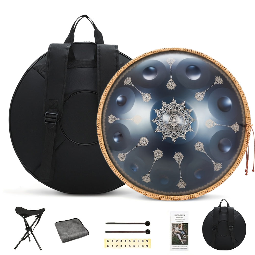 10 Notes Handpan Drum 22 Inch  - Musical Instrument For Beginners recension och pris