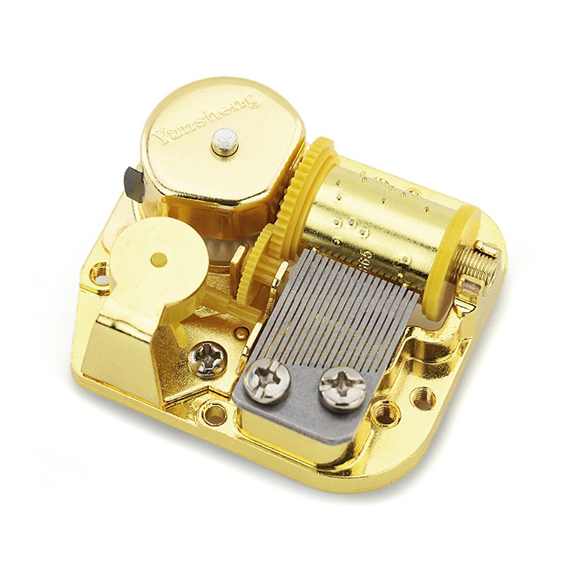 Y 1PC Gold-plated Windup Music - Musical Instrument Brands recension och pris