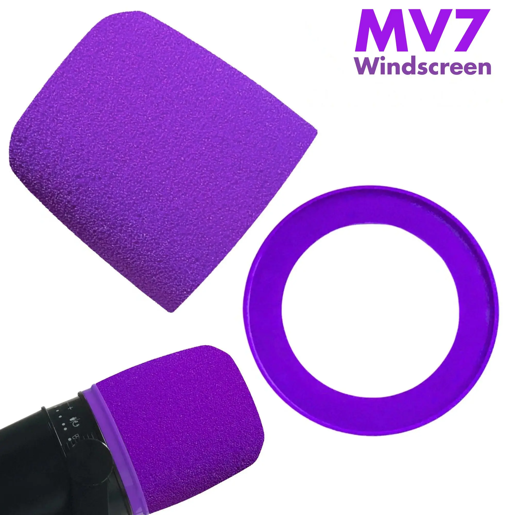 MV7 Foam for Shure MV7, MV7i,  - Shure Mic Mv7 recension och pris