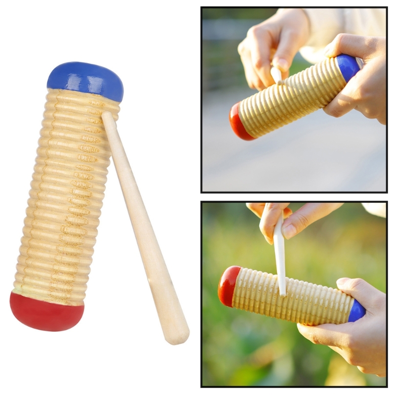 Guiro Scraper Music Guiro Scra - Musical Instrument Mallet recension och pris