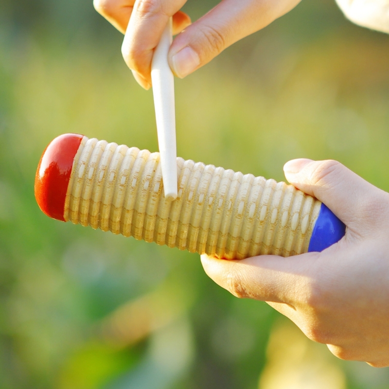 Guiro Scraper Music Guiro Scra - Musical Instrument Mallet recension och pris