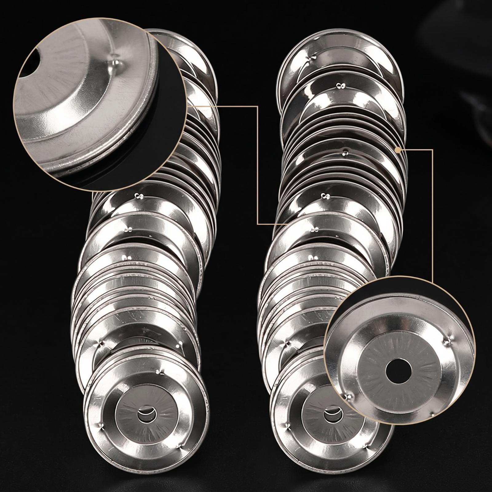 50pcs Steel Tambourine Bells R - Musical Instrument Tambourine recension och pris