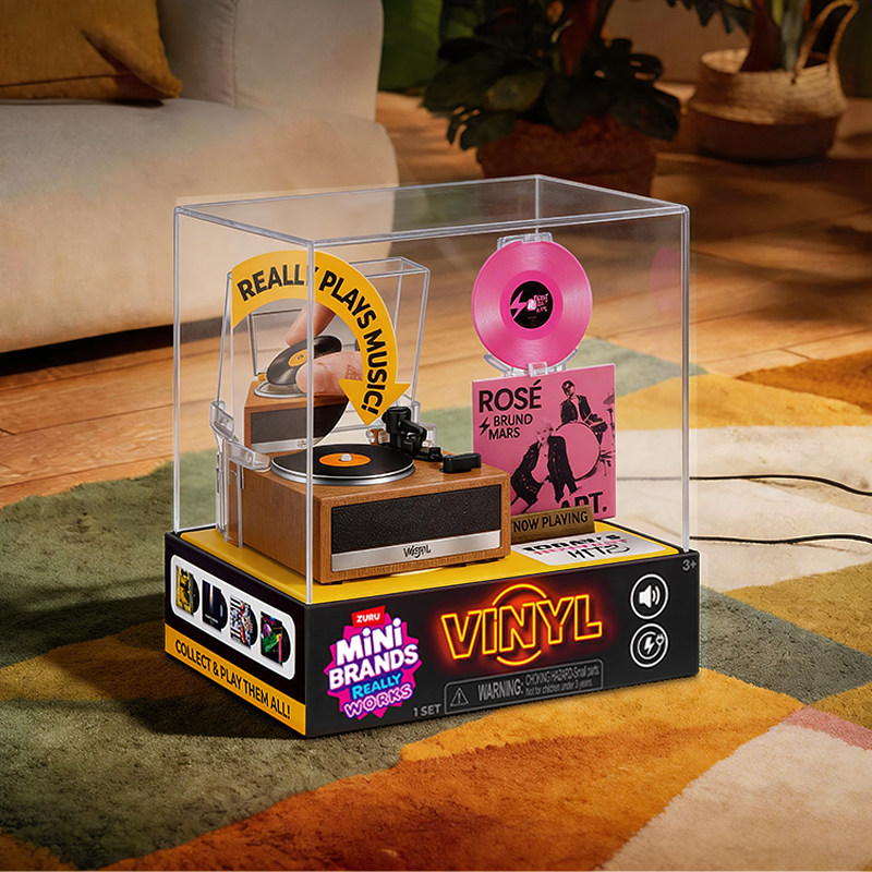 Mini Brands Vinyl Really Works - Musical Instrument Brands recension och pris