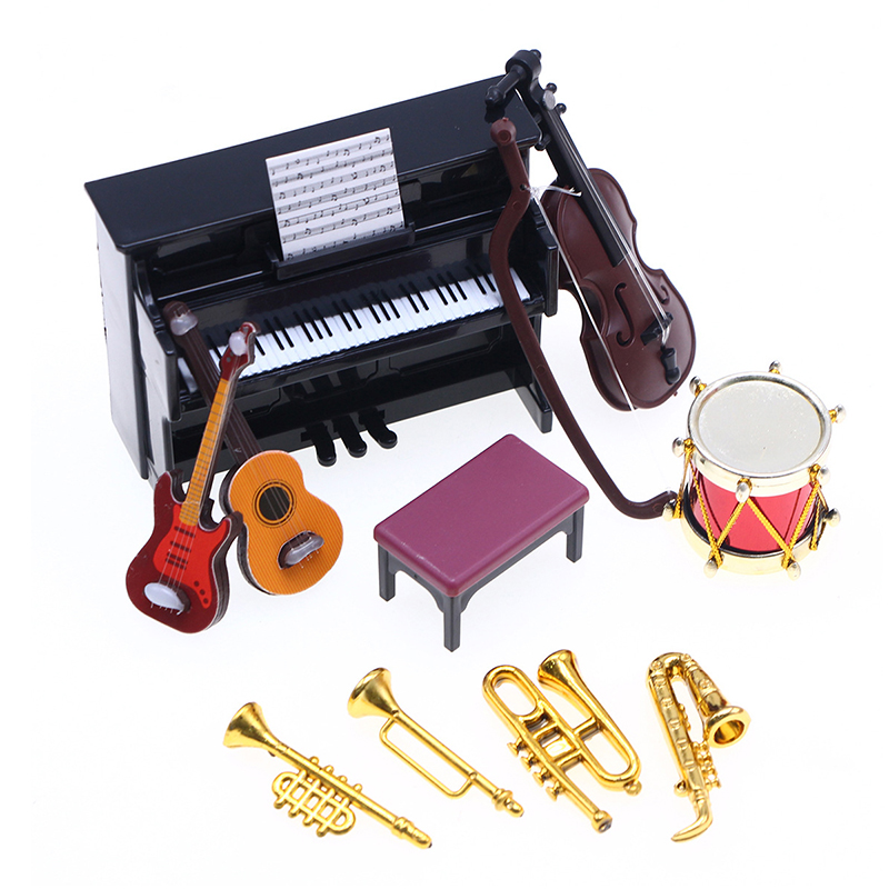 Classical 1:12 Scale Miniature - Musical Instrument Like Guitar recension och pris