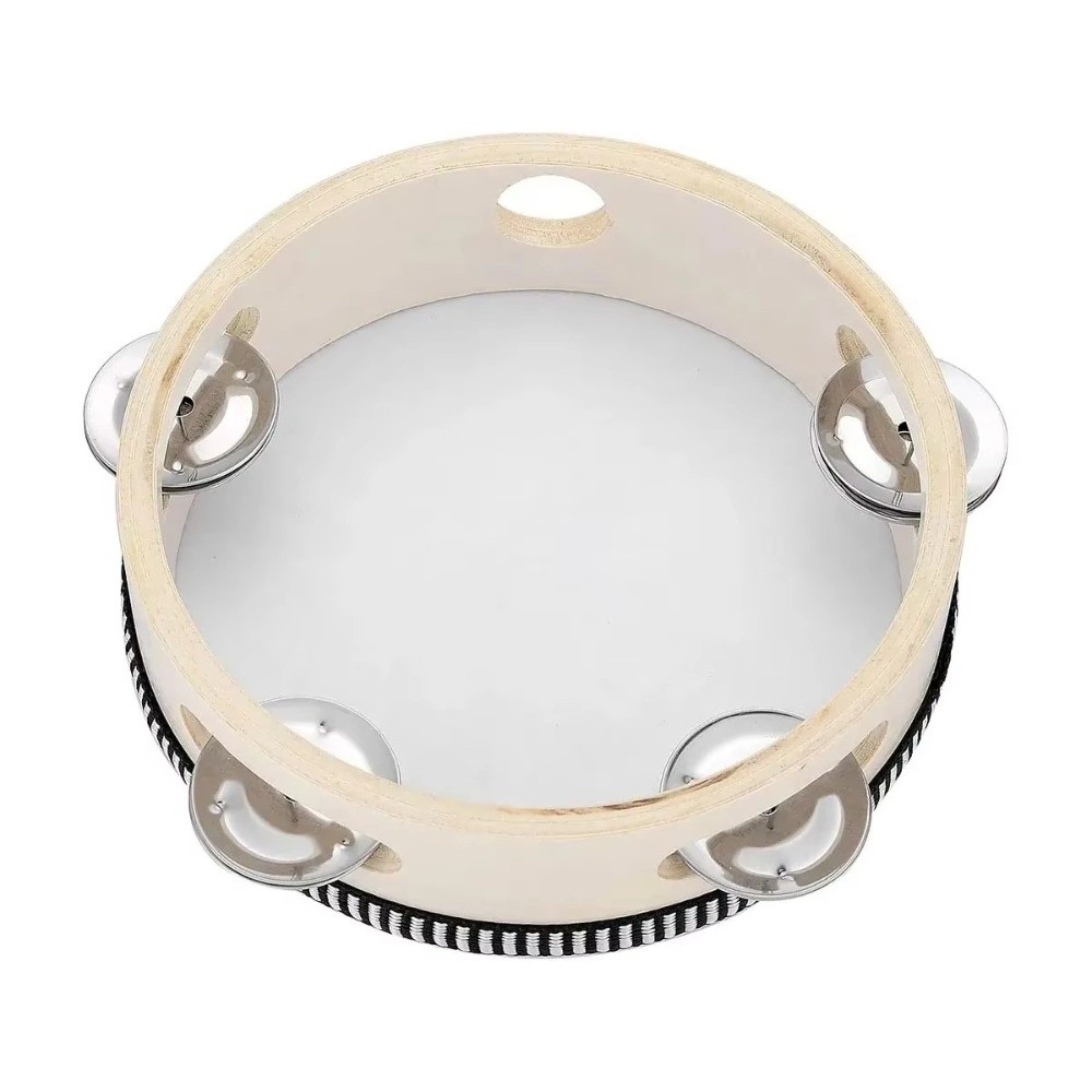 4/6/8/10 Inch Hand Held Drum W - Musical Instrument Tambourine recension och pris