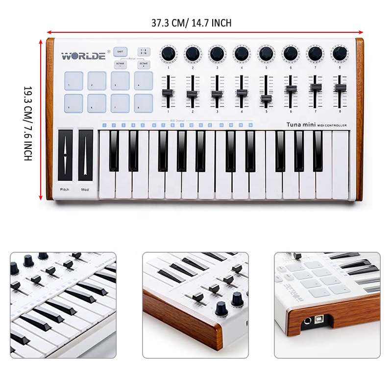 Brand 8 Encoders Faders USB MI - Musical Instrument Brands recension och pris