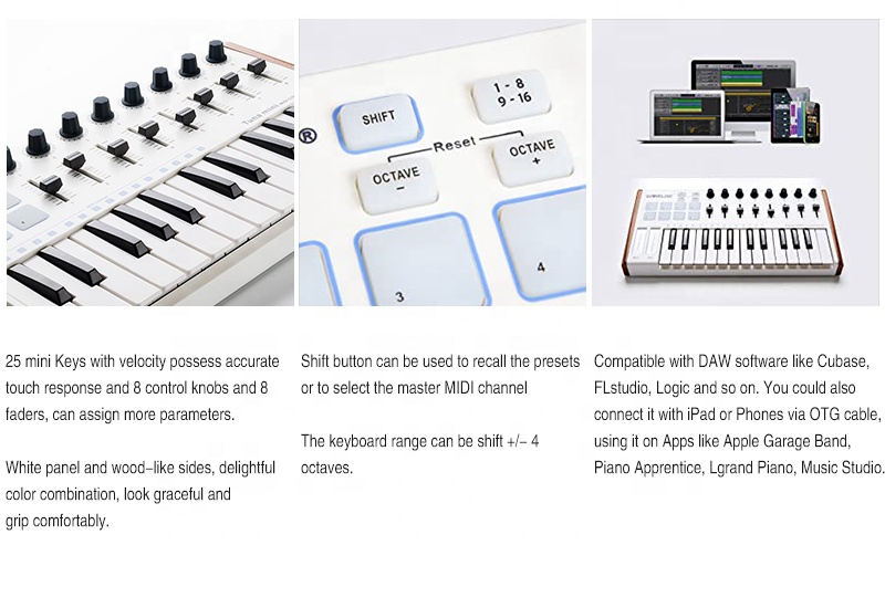 Brand 8 Encoders Faders USB MI - Musical Instrument Brands recension och pris