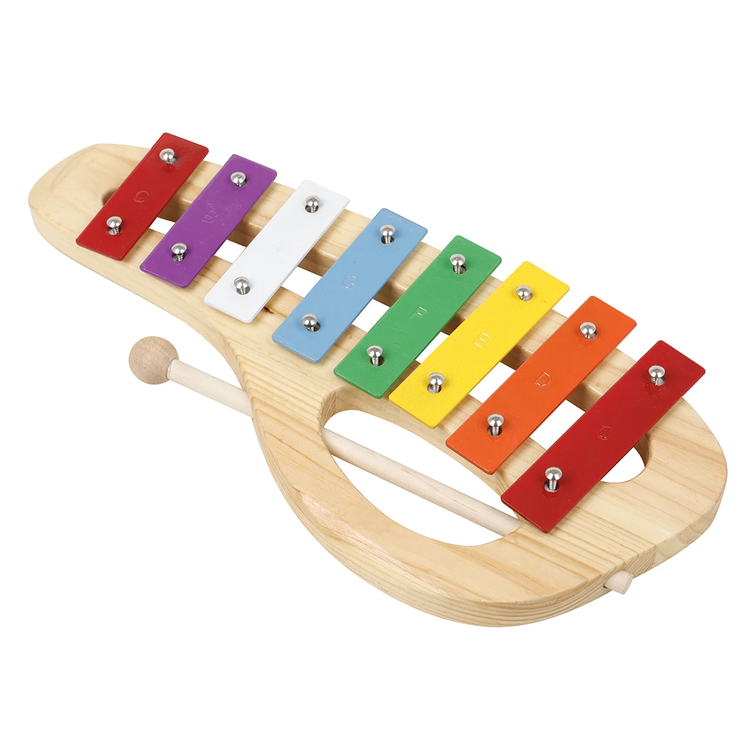 8-Tone Rainbow Xylophone, Meta - Musical Instrument Mallet recension och pris