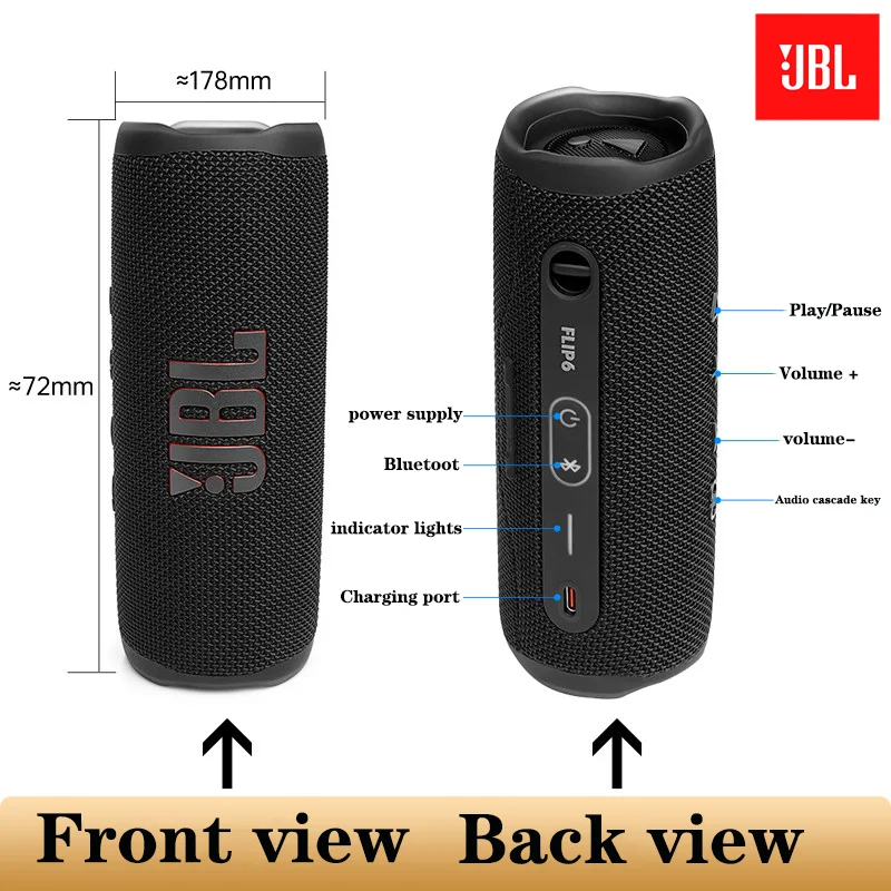 Authentic JBL Flip 6 Bluetooth - Jbl Speaker Flip 6 recension och pris