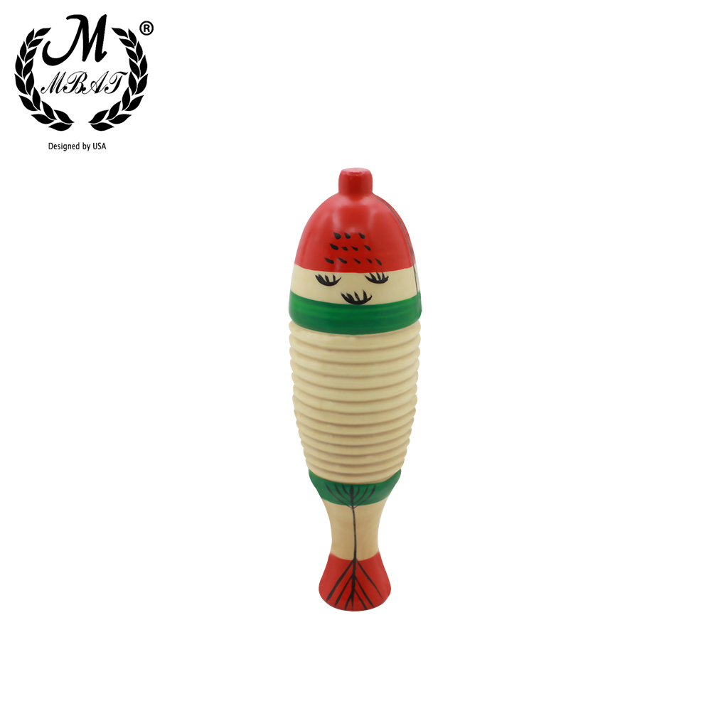 M MBAT Wooden Fish Toy Game Pe - Musical Instrument For Babies recension och pris