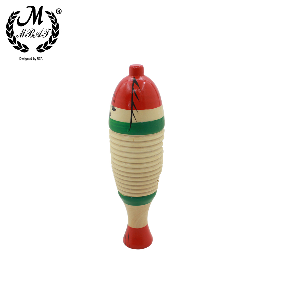 M MBAT Wooden Fish Toy Game Pe - Musical Instrument For Babies recension och pris