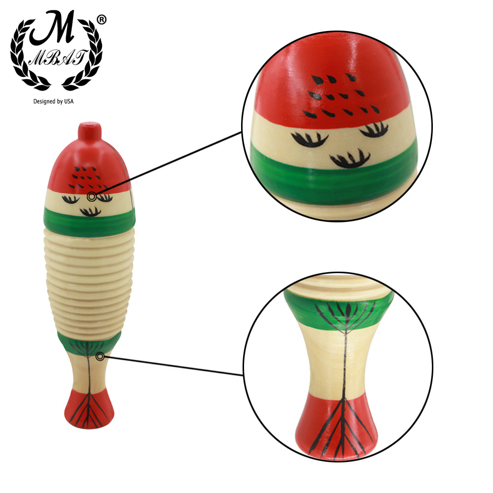 M MBAT Wooden Fish Toy Game Pe - Musical Instrument For Babies recension och pris