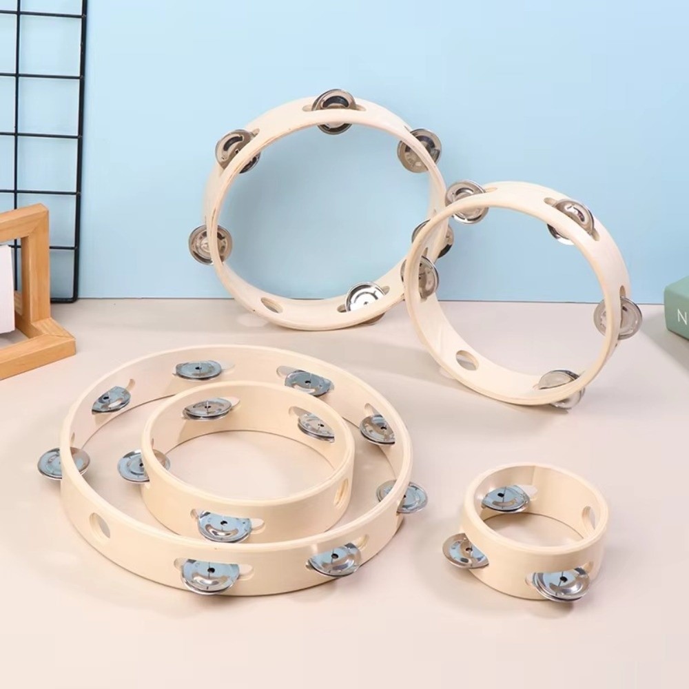 New 4/6/7/8/10 Inch Hand Drums - Musical Instrument Tambourine recension och pris