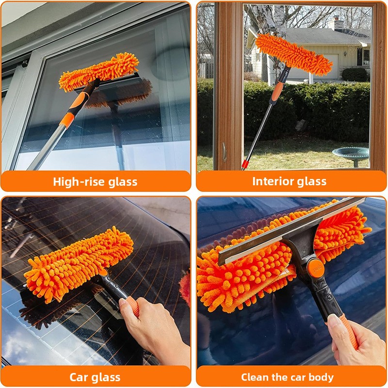 2-in-1 Extendable 425CM Duster - Musical Instrument Glass recension och pris