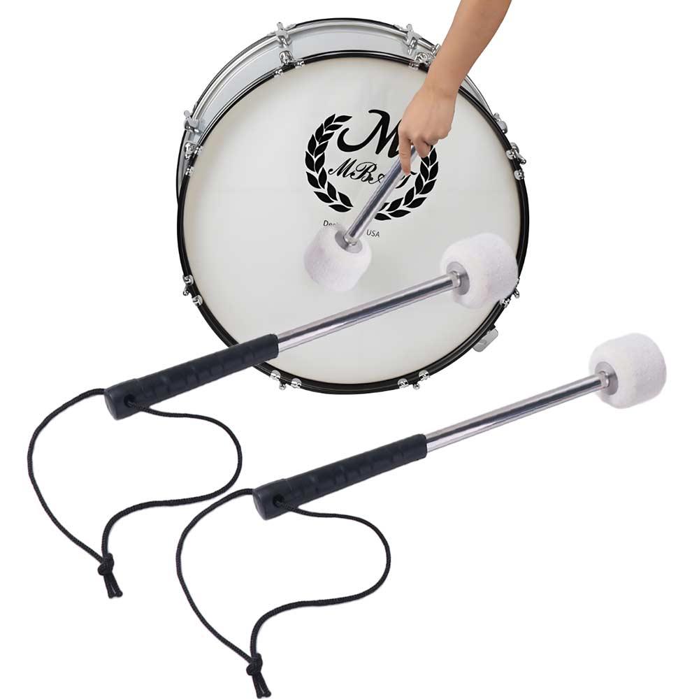 Stainless Steel Bass Drum Mall - Musical Instrument Mallet recension och pris