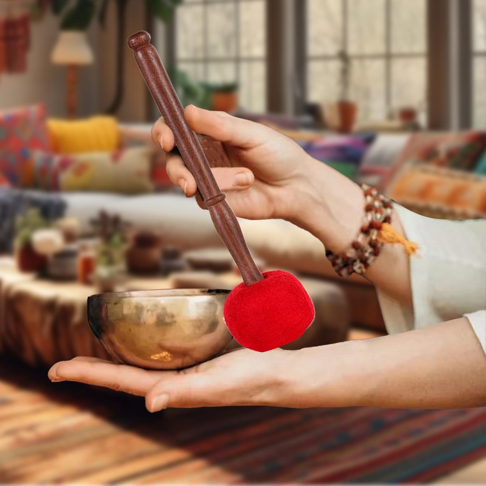 Sound Bowl Mallet Wooden Medit - Musical Instrument Mallet recension och pris