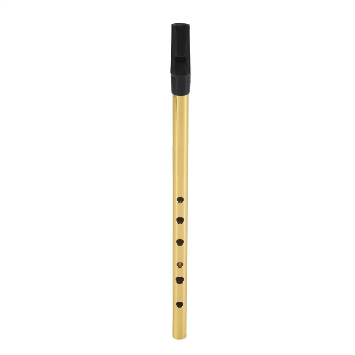 【STOCK】Brass Irish Whistle Flu - Tin Whistle Flute recension och pris