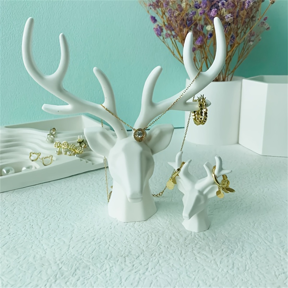 3D Deer Horn Jewelry Necklace  - Musical Instrument Jewelry recension och pris