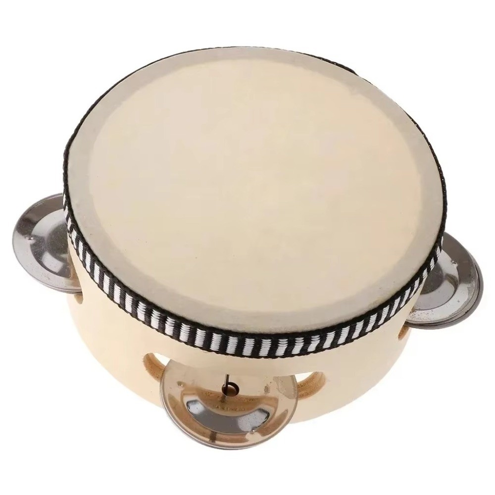 4/6/8/10 Inch Hand Held Drum W - Musical Instrument Tambourine recension och pris