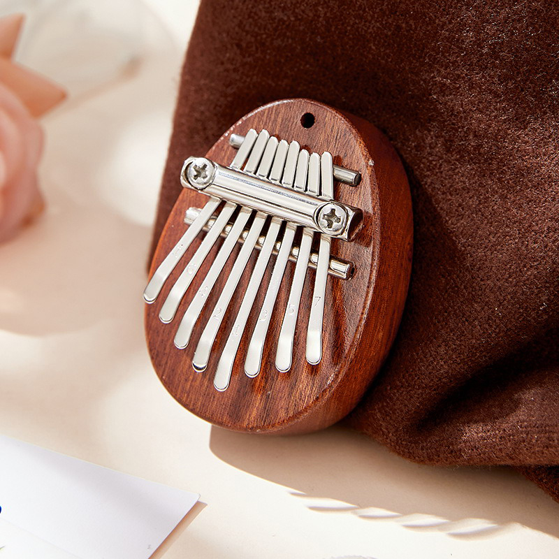 5*7cm 8Key Kalimba Thumb Piano - Musical Instrument For Beginners recension och pris