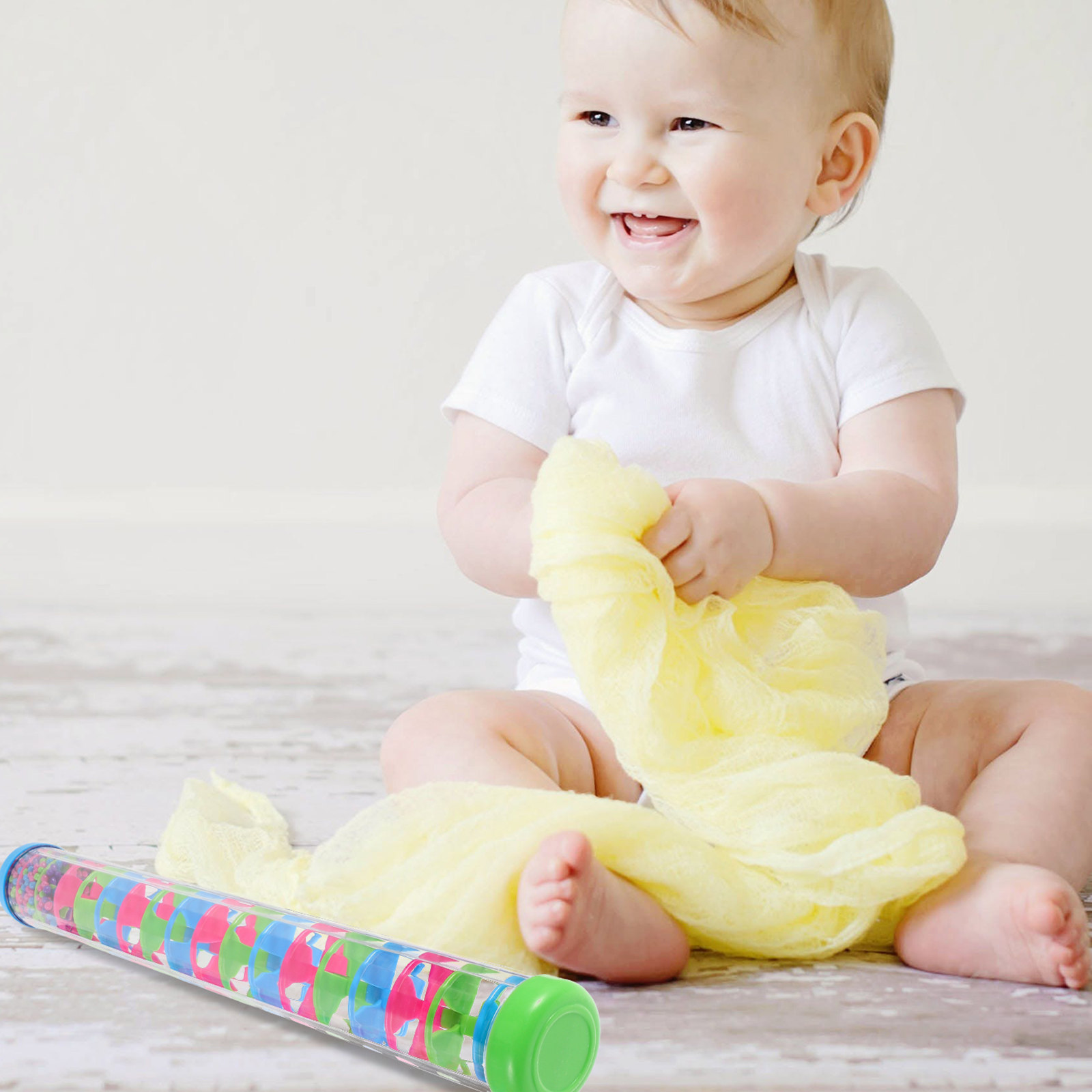 2Pcs Rain Stick Spiral Sensory - Rain Stick Percussion recension och pris