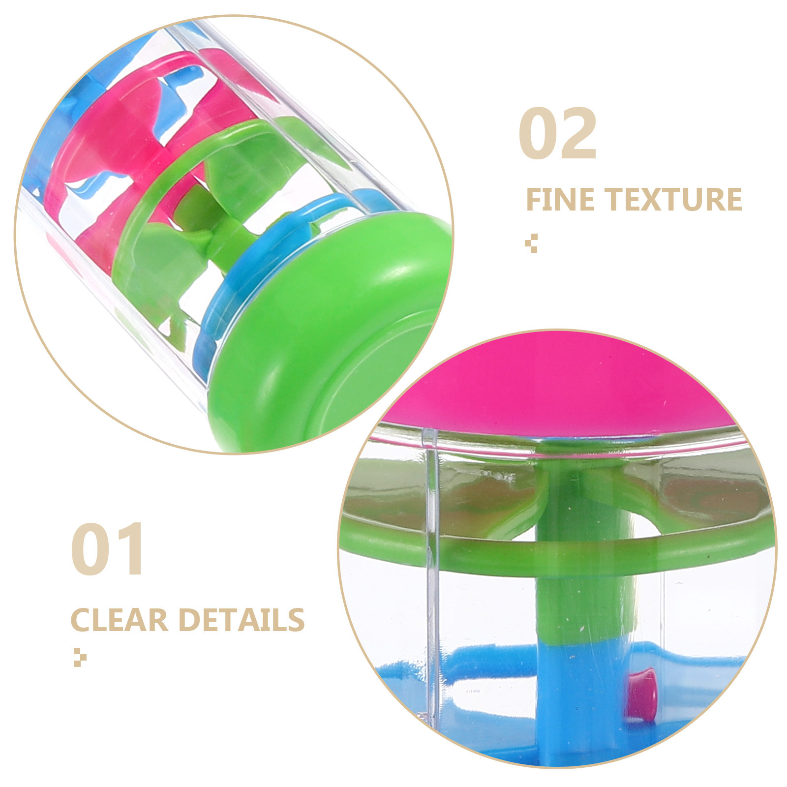 2Pcs Rain Stick Spiral Sensory - Rain Stick Percussion recension och pris